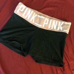 PINK yoga shorts